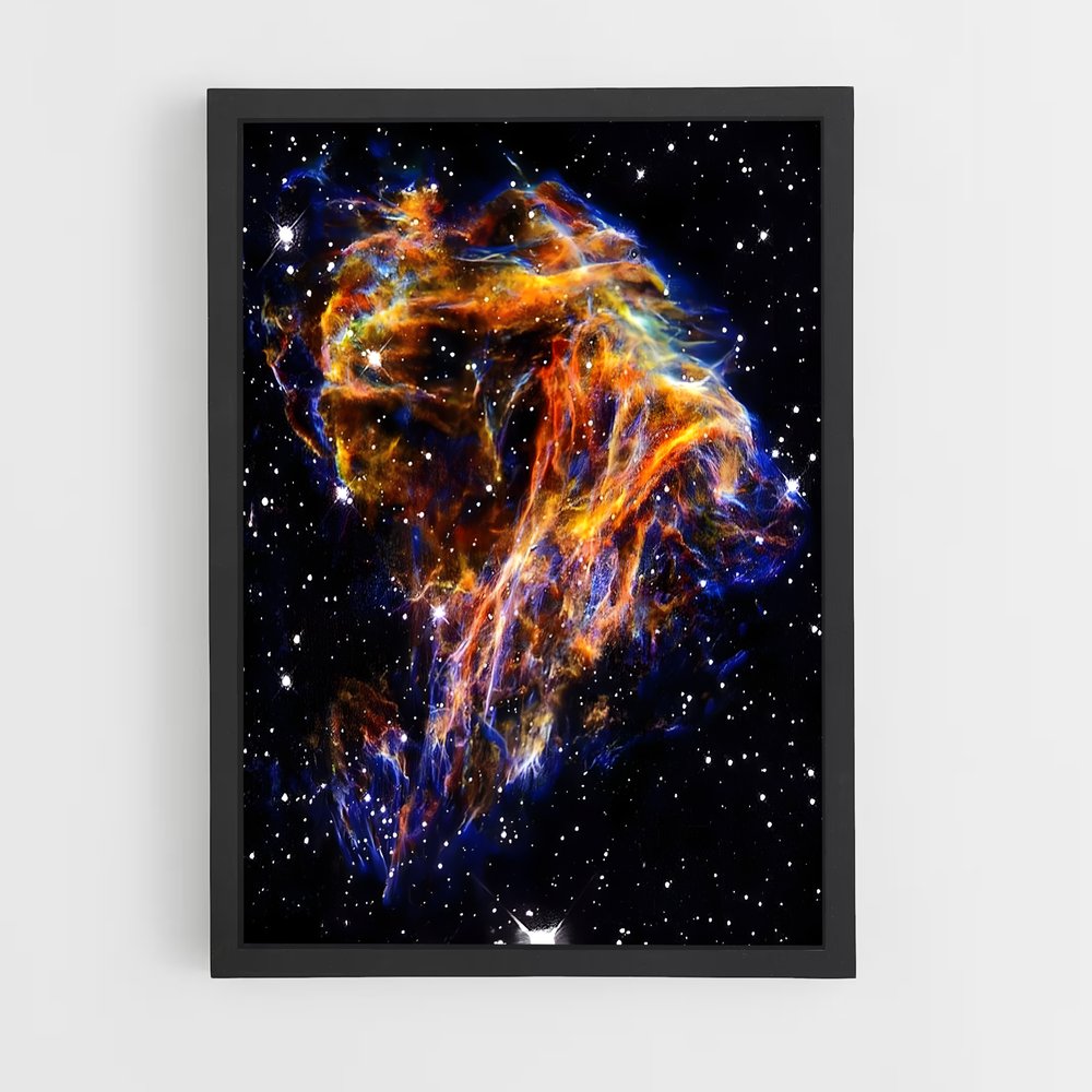 Poster La Nébuleuse du Crabe – affiche Astronomie (vue 2)